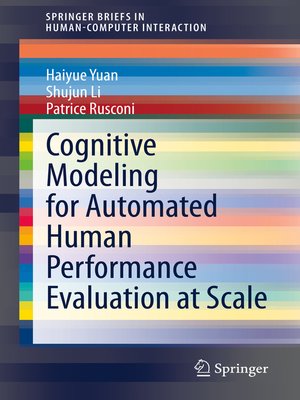 cover image of Cognitive Modeling for Automated Human Performance Evaluation at Scale